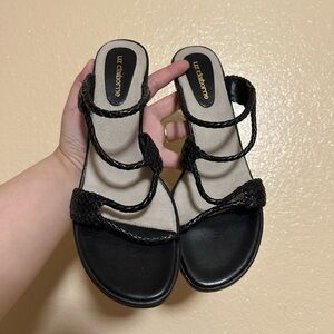 Liz Claiborne strap sandal heels
